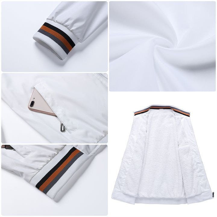 Stand-Up Collar Bomber Jacket- Toyota Landcruiser - TNTE0061