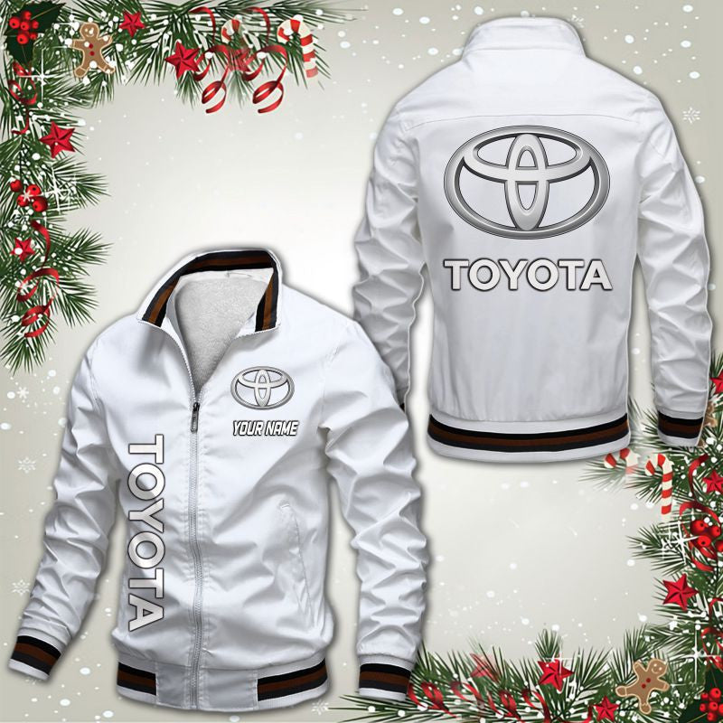 Stand-Up Collar Bomber Jacket- Toyota Landcruiser - TNTE0061