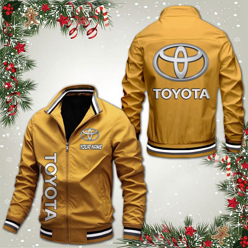 Stand-Up Collar Bomber Jacket- Toyota Landcruiser - TNTE0061