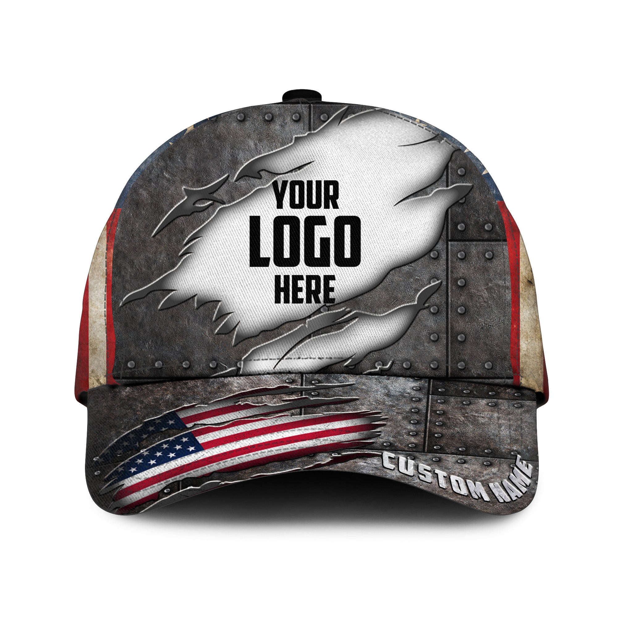 Customized 50 States Flag Cap CUS50SC001